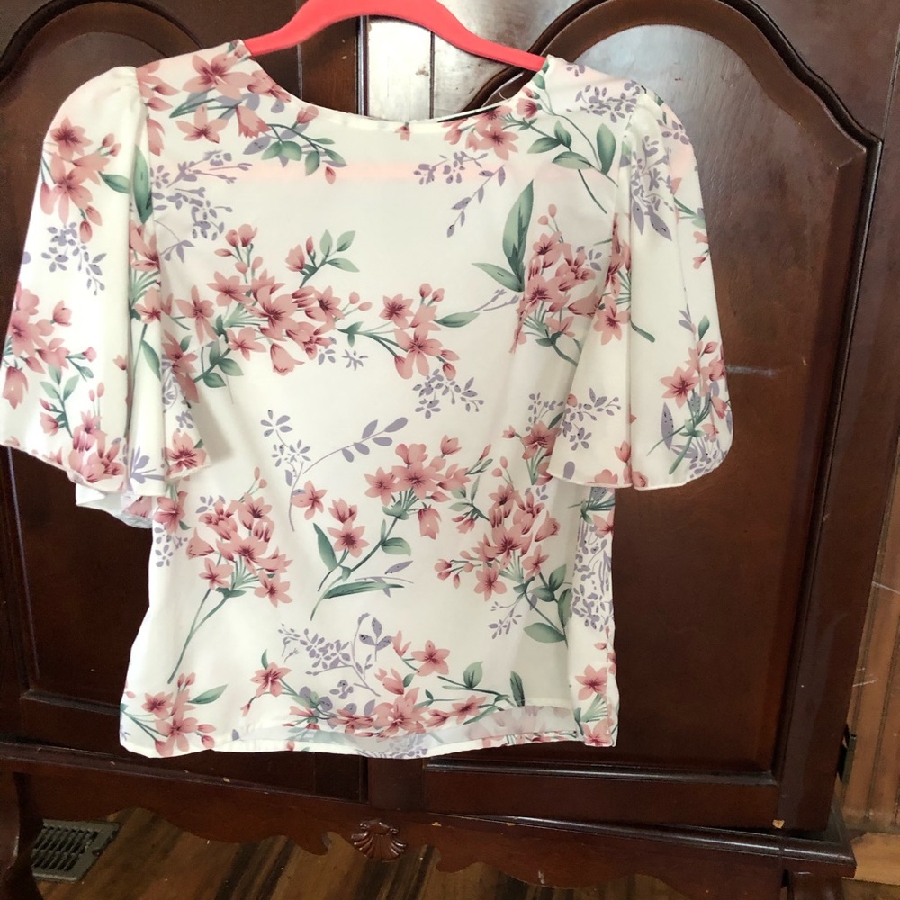 Beautiful floral blouse
